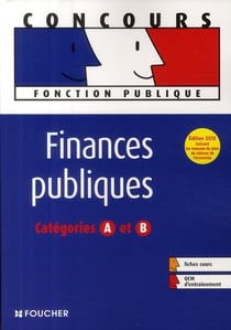 Finances publiques - catégories a et b