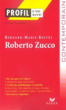 Roberto zucco, de bernard-marie koltès