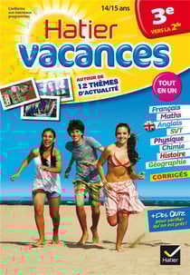Hatier vacances : de la 3ème vers la 2nde