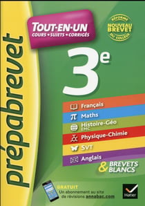 Prepabrevet tout-en-un - 3ème - nouveau brevet