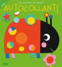 Les animaux du jardin - autocollants - 2 ans +