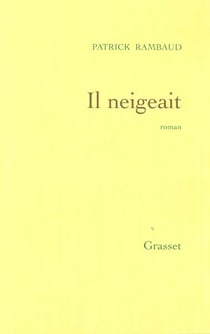 Il neigeait