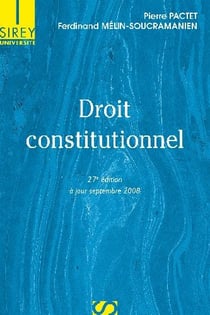 Droit constitutionnel (27e édition)