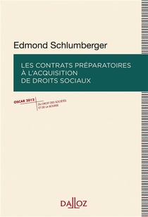 Les contrats préparatoires à l'acquisition des droits sociaux