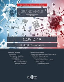 COVID-19 et droit des affaires - Grand Angle 2020