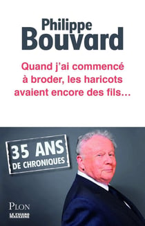 Quand j'ai commencé à broder les haricots avaient encore des fils...