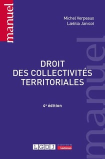 Droit des collectivités territoriales (4e édition)