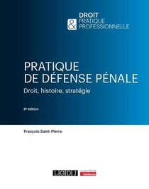 Pratique de défense pénale : Droit, histoire, stratégie