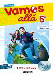 Vamos allá : espagnol - 5e - LV2/A1 - 1 DVD + 1 CD audio pour la classe