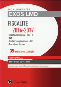Fiscalité 2016-2017