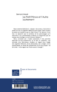 Le petit prince et l'autre autrement