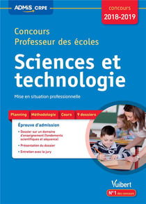 Concours professeur des écoles - sciences et technologie - mise en situation professionnelle (concours 2018/2019)