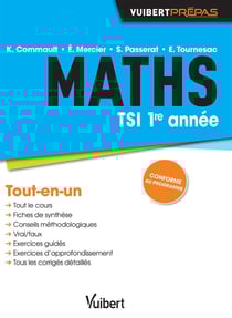 Maths - TSI 1ère année - tout-en-un
