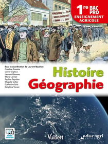 Histoire géographie - 1re bac professionnel - enseignement agricole (édition 2018)