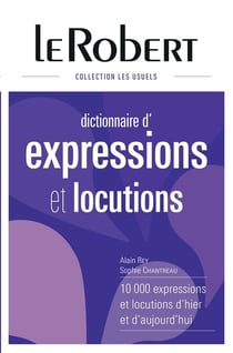 Dictionnaire d'expressions et locutions