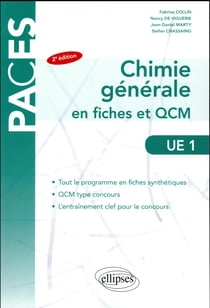 Paces - chimie générale en fiches et qcm - ue 1 (2e édition)
