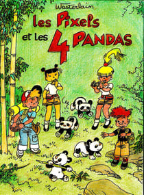 Les Pixels et les 4 pandas
