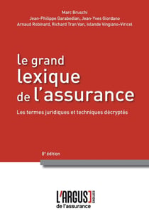 Le grand lexique de l'assurance