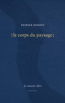 )le corps du paysage(