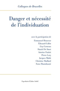 Danger et nécessité de l'individuation : IXème colloque de Bruxelles