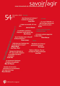 Savoir/agir n.54 : quel effacement de l'employeur ?