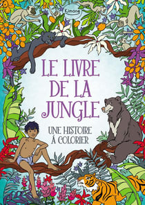 Le livre de la jungle - une histoire à colorier