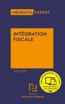 MEMENTO INTEGRATION FISCALE 2016-2017
