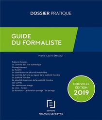 GUIDE DU FORMALISTE