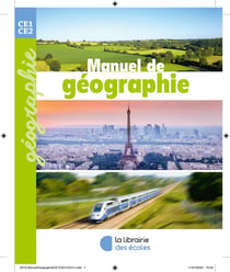 Manuel de géographie : CE1-CE2 (édition 2023)