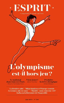 Esprit n.510 : L'olympisme est-il hors jeu ?