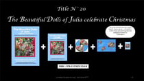 The beautiful dolls of Julia celebrate Christmas
