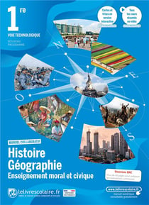 Histoire géographie EMC - 1ère techno - manuel de l'élève