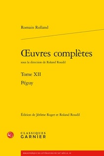 Oeuvres complètes Tome 12 : Péguy