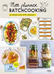 Mon planner batchcooking : on mange quoi cette semaine ?