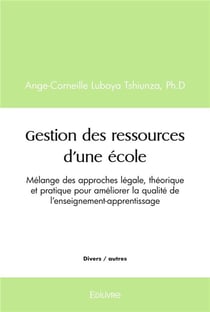 Gestion des ressources d'une école : Mélange des approches légale, théorique et pratique
