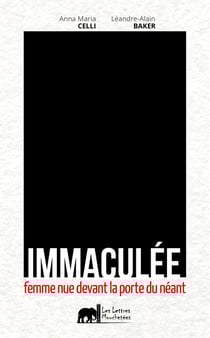 Immaculée, femme nue devant la porte du néant