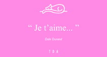 Je t'aime