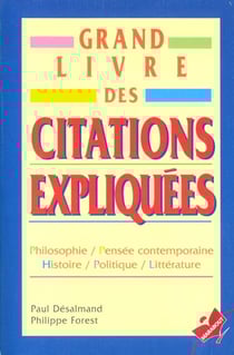 Grand livre des citations expliquees