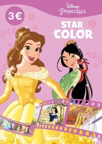 Star color - disney princesses - belle et mulan