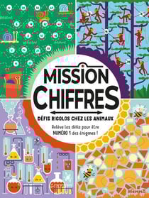 Mission chiffres - Défis rigolos chez les animaux - Relève les défis pour être numéro 1 des énigmes !