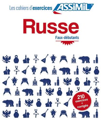 Les cahiers d'exercices : russe - faux-débutants