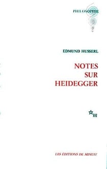 Notes sur heidegger