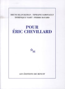 Pour Eric Chevillard