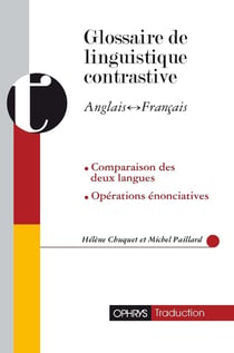 Glossaire de linguistique contrastive - anglais/français