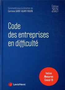 Code des entreprises en difficulté - inclus mesures Covid 19