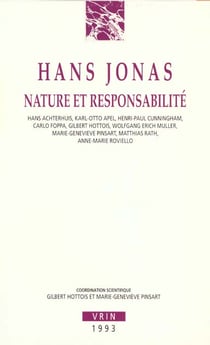 Hans Jonas : Nature et responsabilité