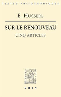 Sur le renouveau, cinq articles