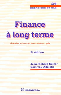 FINANCE A LONG TERME  2ED