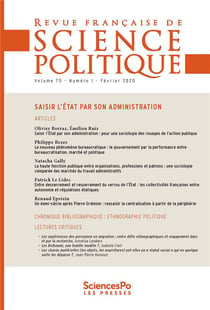 Revue francaise de science politique n.70