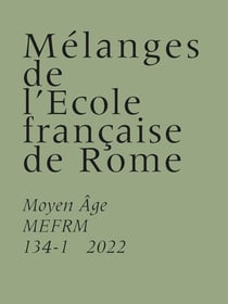 MEFRA - Moyen-Age n.134-1